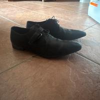 Scarpe eleganti uomo monk strap Prada