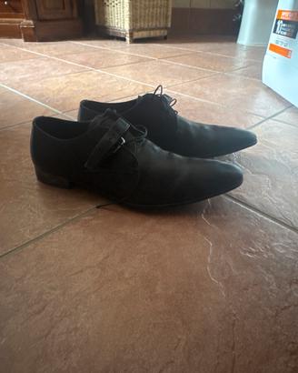 Scarpe eleganti uomo monk strap Prada