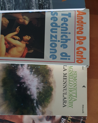 4 libri Simonetta Agnello Hornby e Andrea de Carlo