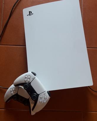 Playstation 5 con lettore dischi+ 2 controller