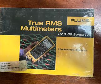Manuale istruzioni Multimetro Fluke