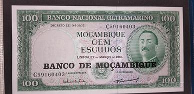 Mozambico -100 escudos(27/03/1961)