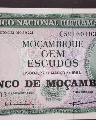 Mozambico -100 escudos(27/03/1961)