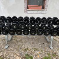 SET MANUBRI + RASTRELLIERA