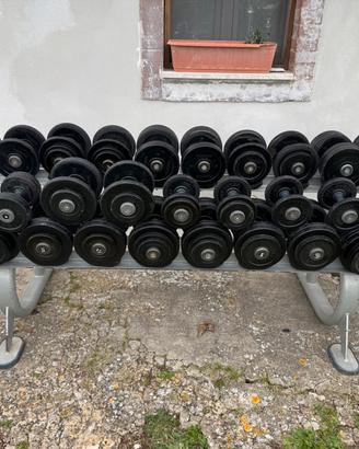 SET MANUBRI + RASTRELLIERA