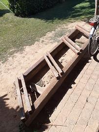 Porta  biciclette legno massiccio