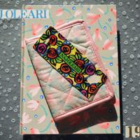 NAJ OLEARI Vintage 1992 Diario Portafoglio cotone