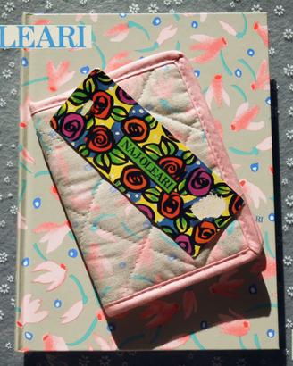 NAJ OLEARI Vintage 1992 Diario Portafoglio cotone