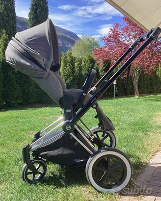Passeggino Trio Cybex Priam grigio