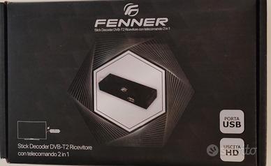 Decoder Stick DVB-T2 Fenner GX3 in scatola orig.