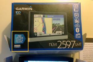 Navigatore GPS Garmin Nuvi 2597 LMT - Agg. 2025 +