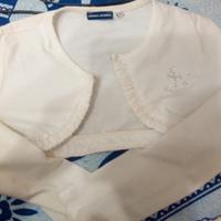 Coprispalle bianco per bimba 8 anni