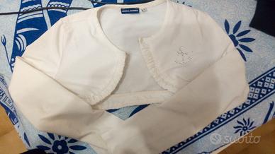 Coprispalle bianco per bimba 8 anni