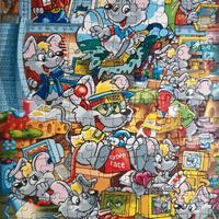 SORPRESINE KINDER SUPERPUZZLE MEGA MAUSE