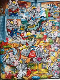 SORPRESINE KINDER SUPERPUZZLE MEGA MAUSE