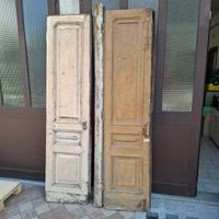 Porta antica da restaurare