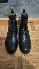 Testoni Ankle Boot Antique Calf Black size 44