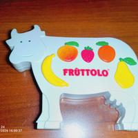 Box vintage scuola mucca della fruttolo