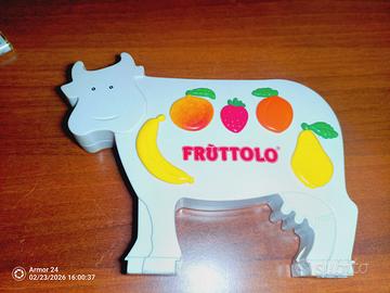 Box vintage scuola mucca della fruttolo