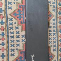 Custodia rigida Fender x Strat/Tele–interno rosso