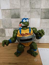 action figure ninja turtles TMNT pizza Tossin Leo 