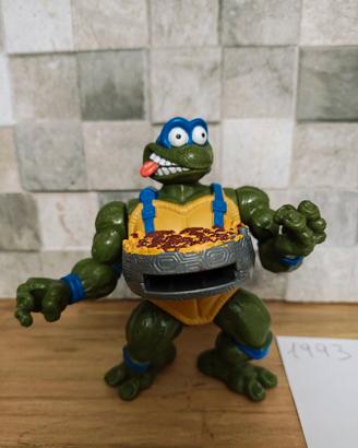 action figure ninja turtles TMNT pizza Tossin Leo 