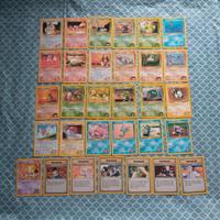 Lotto carte pokemon vintage gym heroes