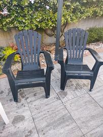 Sedie da esterno in PVC stile americano