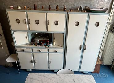 Credenza e Tavolo in marmo anni 50