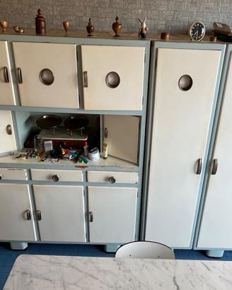Credenza e Tavolo in marmo anni 50