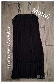 Vestito nero da donna, brand Motivi, taglia M