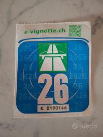 vignetta autostrade svuzzera 2026
