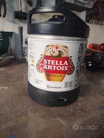 fusto vuoto Stella Artois