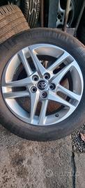 gomme continetal + cerchi toyota