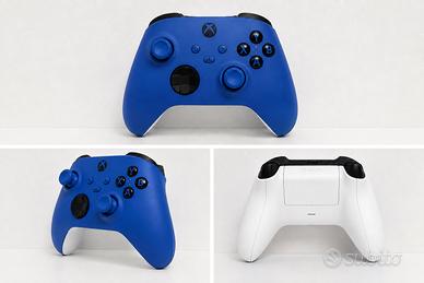 Controller Xbox Wireless Shock Blue + Batteria Ric