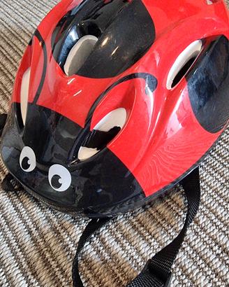 casco bambino/a a coccinella 48-53 cm
