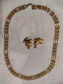 BIGIOTTERIA GATTINO IPPOPOTAMO E COLLANA 