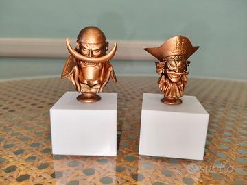 Busti Bronzo One Piece Gol D Roger & Barbabianca 