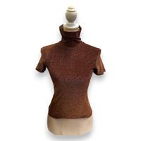TOP LUPETTO LUREX BRONZO GIANFRANCO FERRE'
