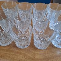 n. 12 bicchieri di cristallo