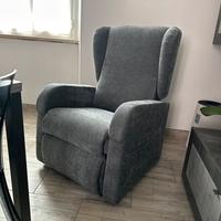Poltrona sanitaria anziani come nuova