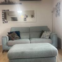 Divano Ricci Casa con pouf contenitore