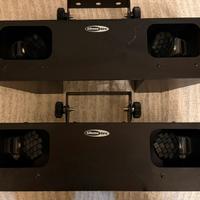Coppia di effetti luce Showtec LED Double Scan