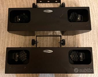 Coppia di effetti luce Showtec LED Double Scan