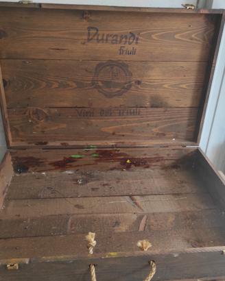 valigetta vintage legno