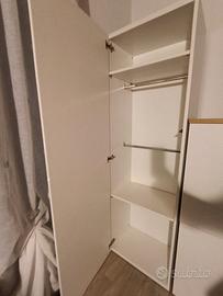 Armadio composizione Besta Ikea colonna + mobile 