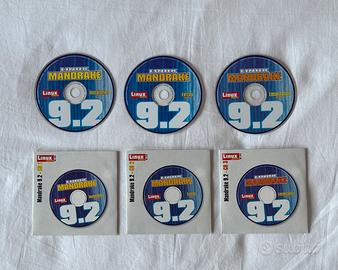 CD installazione Linux Mandrake 9.2 vintage