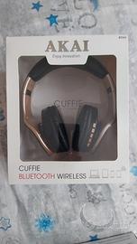 Cuffie Wireless Akai Gold