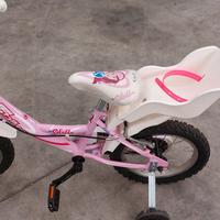BICICLETTA BIMBA CON ROTELLE