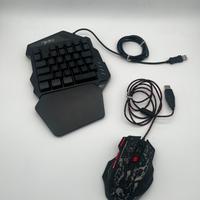 Mouse e tastiera da gaming